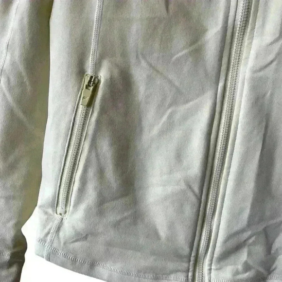 Fabletics Women's Full-Zip Jacket Light Neon Green Size L Lightweight Casual - Picture 4 of 9